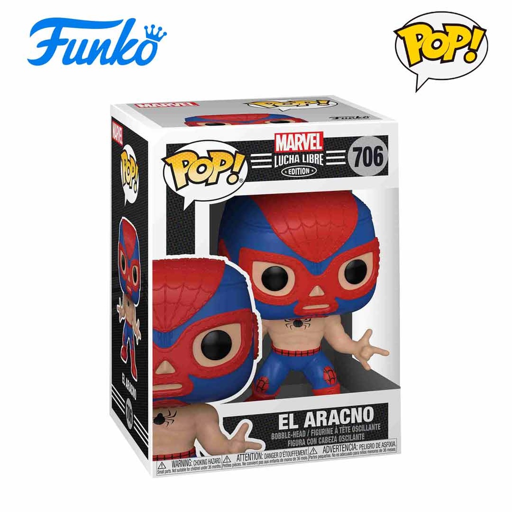 Funko Pop! Marvel Luchadores - Spiderman Figure