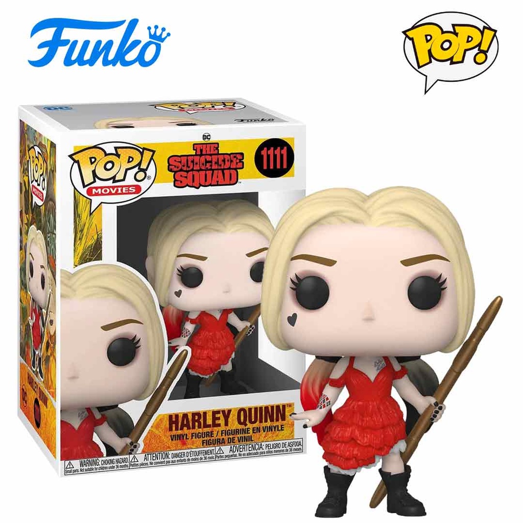 Funko POP! Suicide Squad Harley Quinn Damaged Dress Figure
