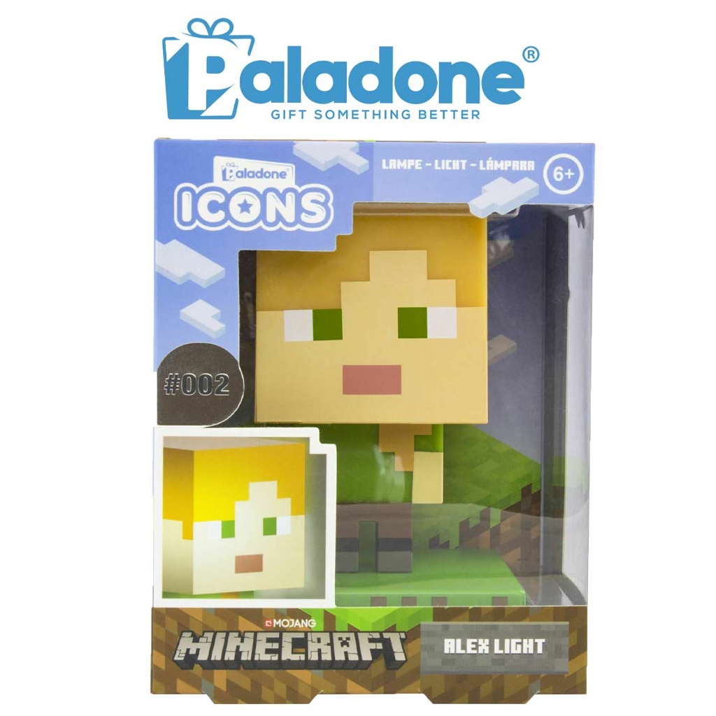 Paladone Minecraft: Alex Icon Light