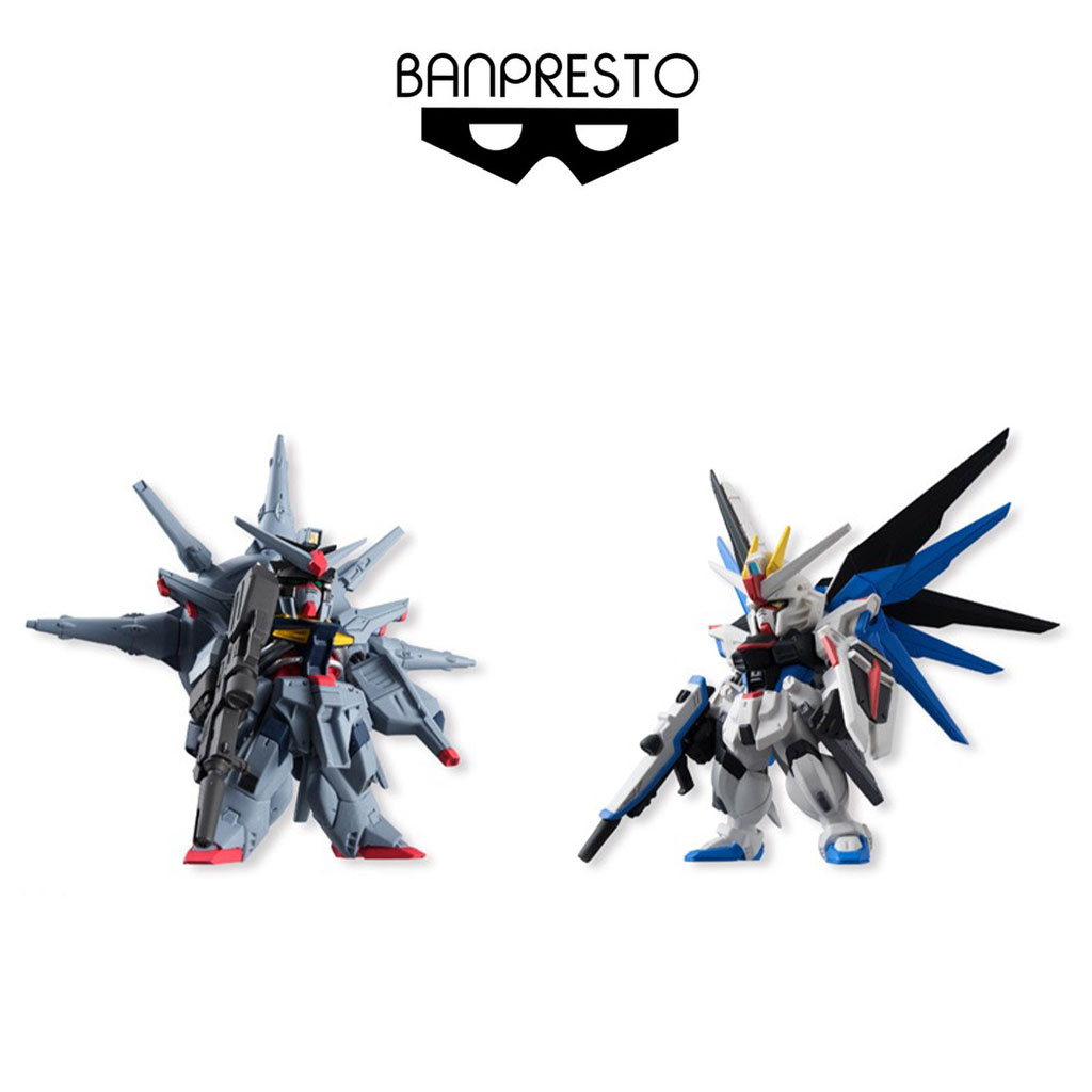Banpresto - Gundam Freedom & Providence Figure