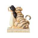 Disney - Jasmine and Rajah ''White Woodland'' Statue