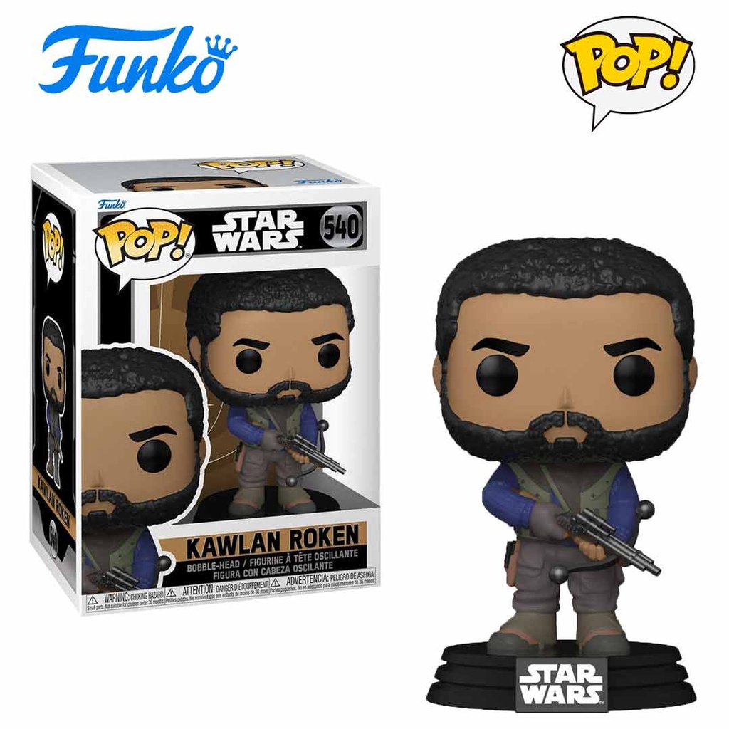 Funko POP! Star Wars: Obi-Wan Kenobi Kawlan Roken Vinyl Figure