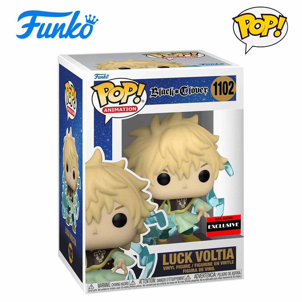 Funko POP! Black Clover Luck Voltia Vinyl Figure