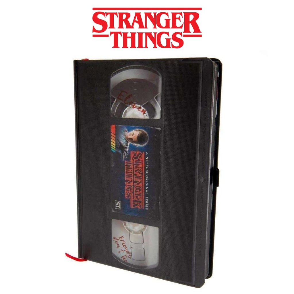 Stranger Things Premium Notebook A5 VHS (S1)