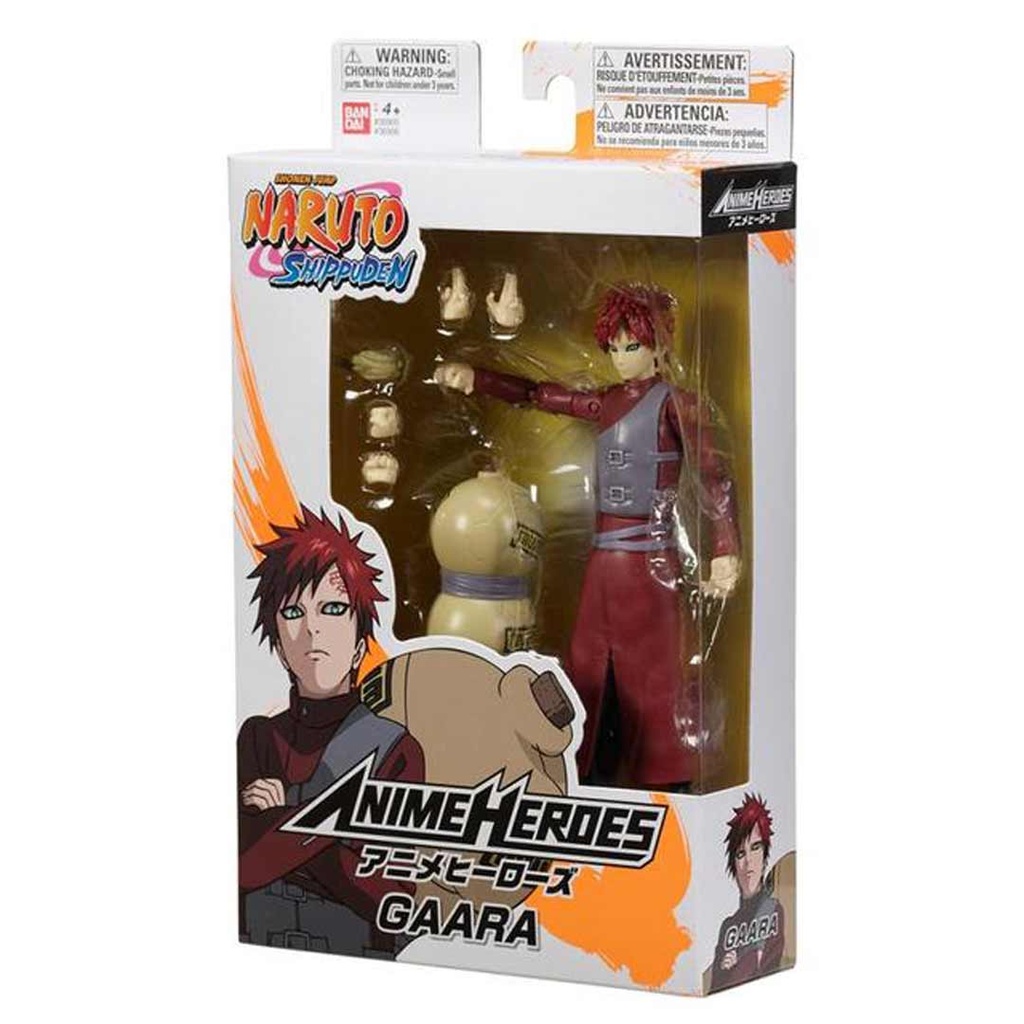 Bandai - Naruto Heroes Figures 17cm Assortment (Gaara)