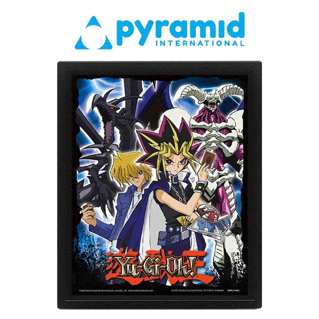 Pyramid - YU-GI-OH! (Black Skull Dragon) - 3D Illusion