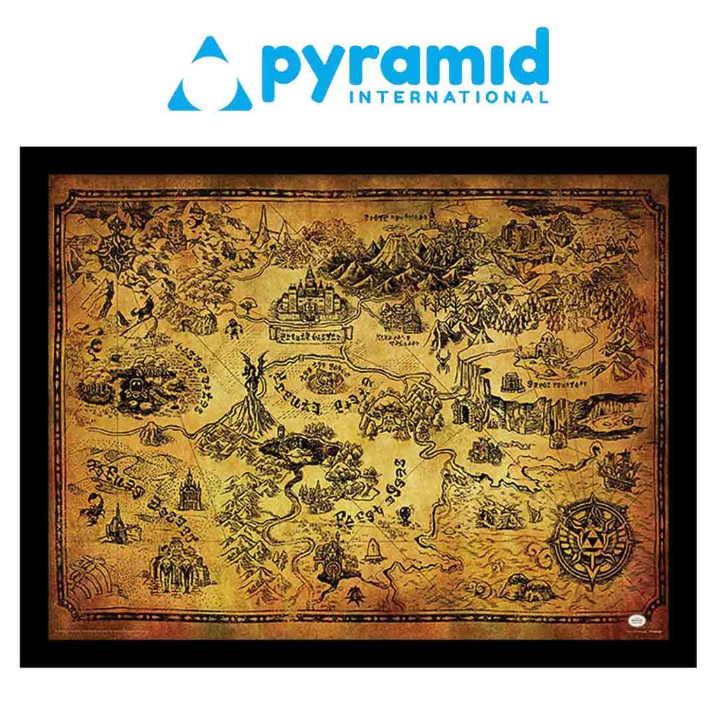 Pyramid - THE LEGEND OF ZELDA (HYRULE MAP)
