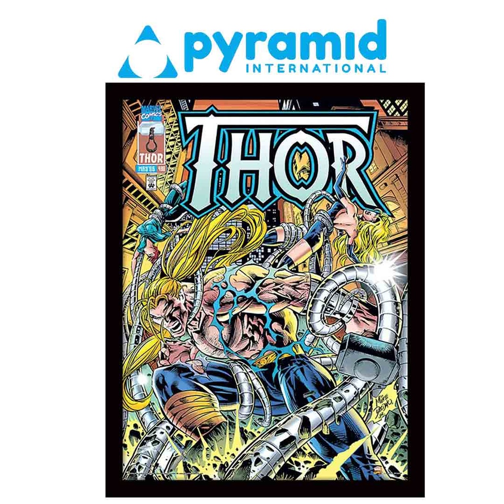 Pyramid - Marvel Comics Thor - Tentacles 30x40 (Wooden Frame)