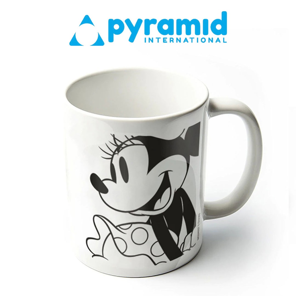 Pyramid - MINNIE MOUSE (B&W) MUG