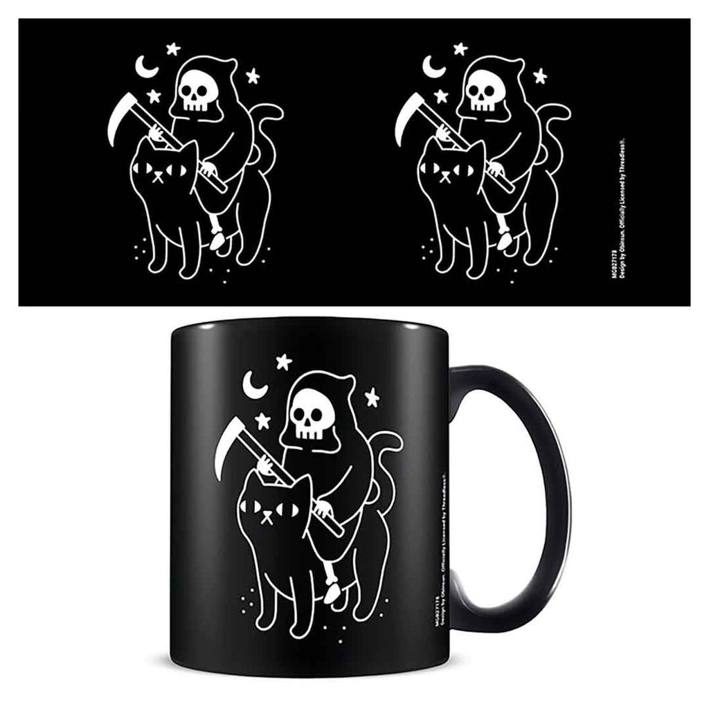 Pyramid - Obinsun (Rock & Roll Skull) Blue Colored Inner Mug
