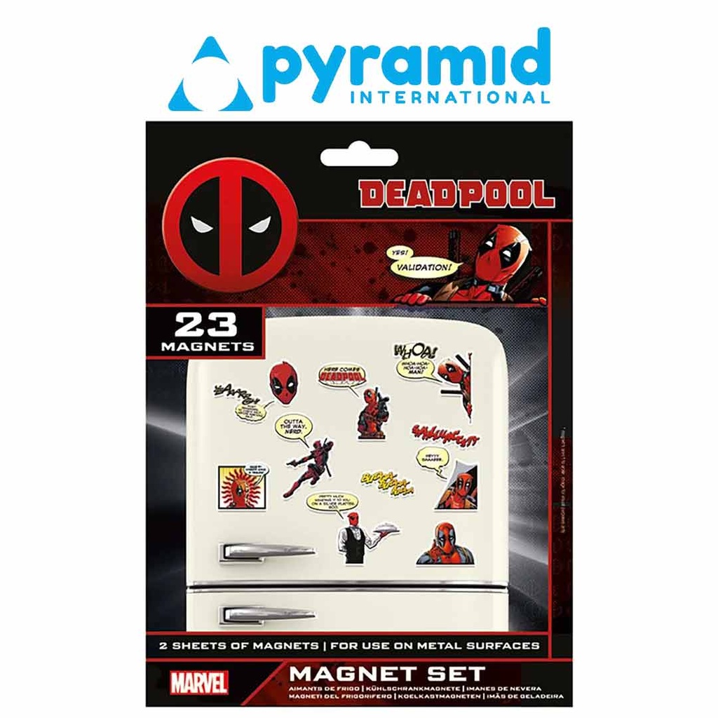 Pyramid - DEADPOOL MAGNET SET
