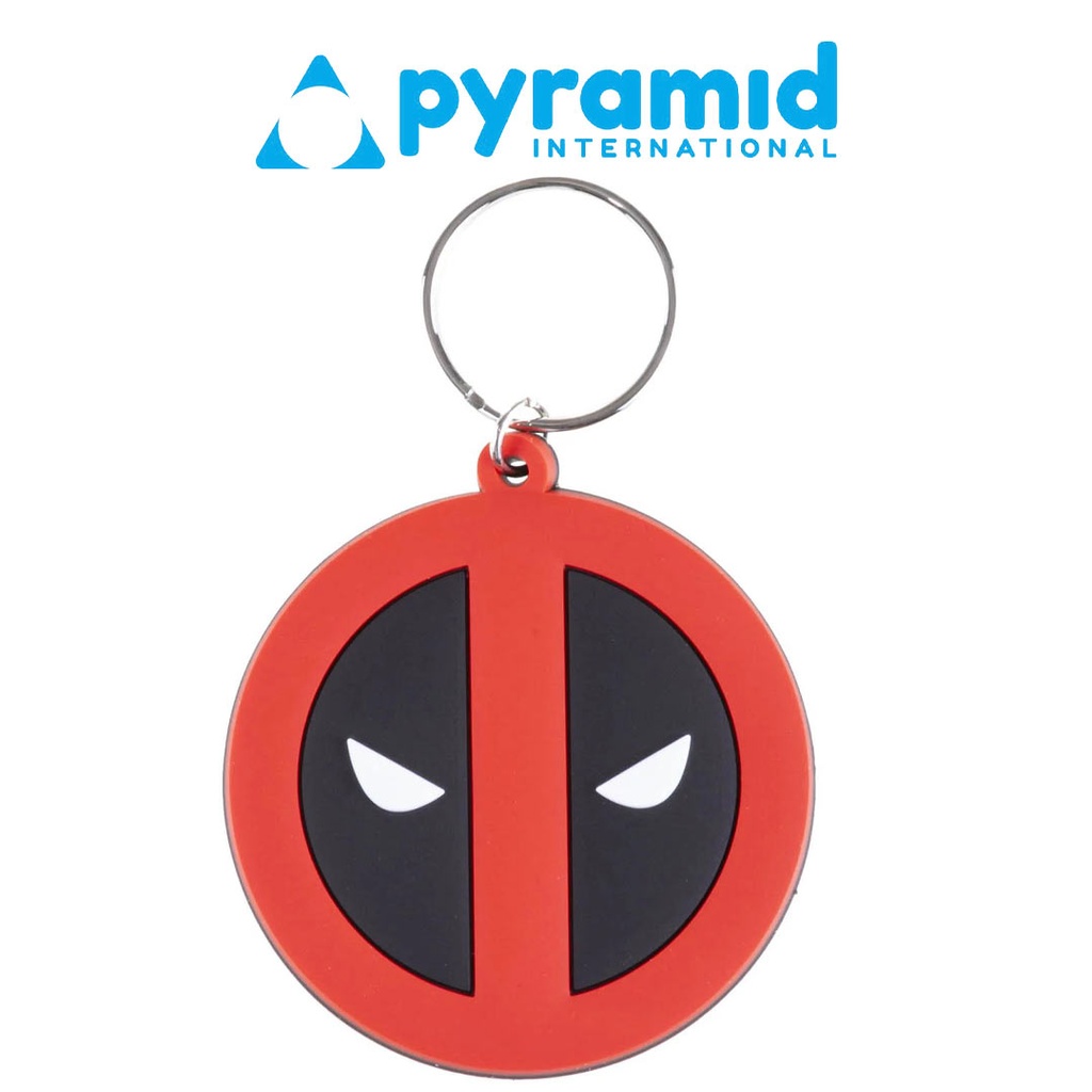 Pyramid - Deadpool (Symbol) Rubber Keychain