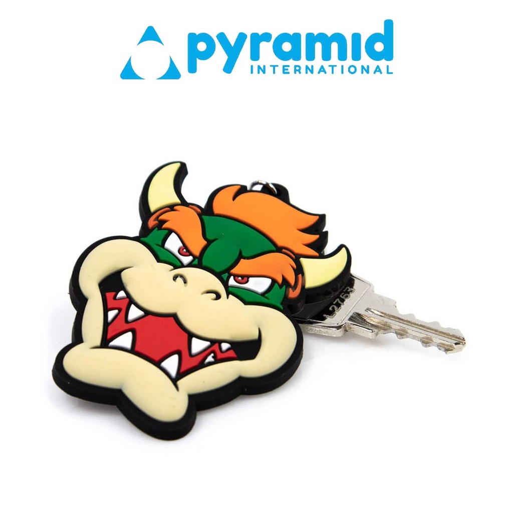Pyramid - SUPER MARIO (BOWSER) RUBBER KEYCHAIN