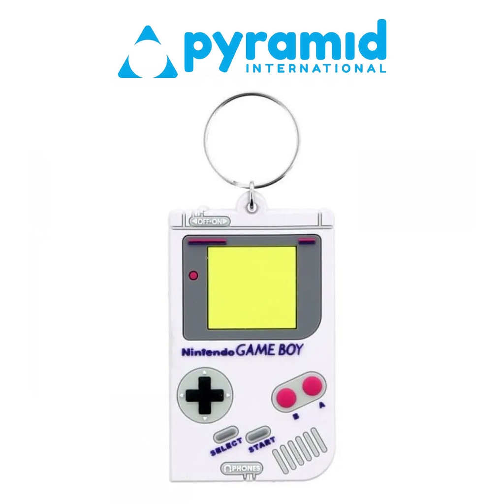 Pyramid - Nintendo (GameBoy) Rubber Keychain