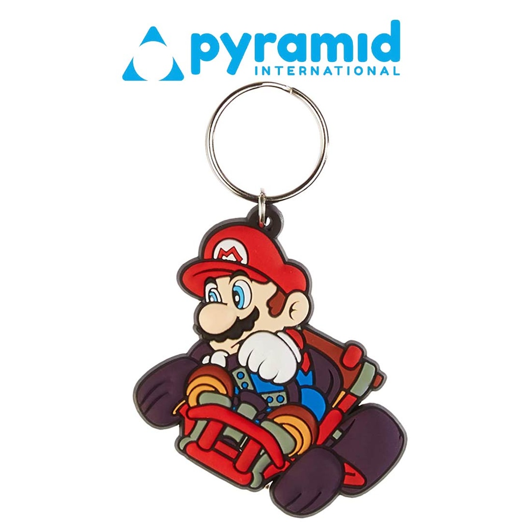 Pyramid - MARIO KART (MARIO DRIFT) RUBBER KEYCHAIN
