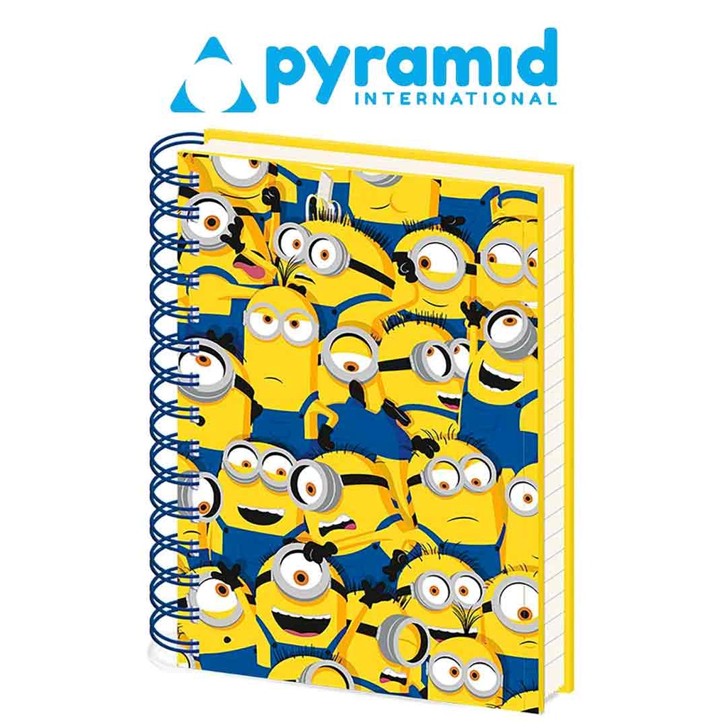 Pyramid - MINIONS: THE RISE OF GRU (MANY MINIONS) A5 WIRO NOTEBOOK