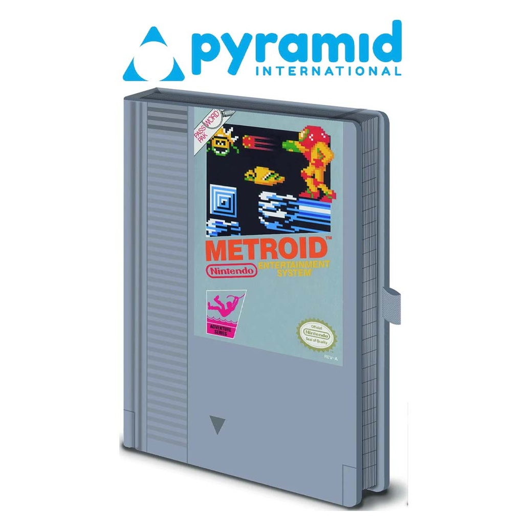 Pyramid - Nintendo (NES - Metroid) Cartridge Notebook