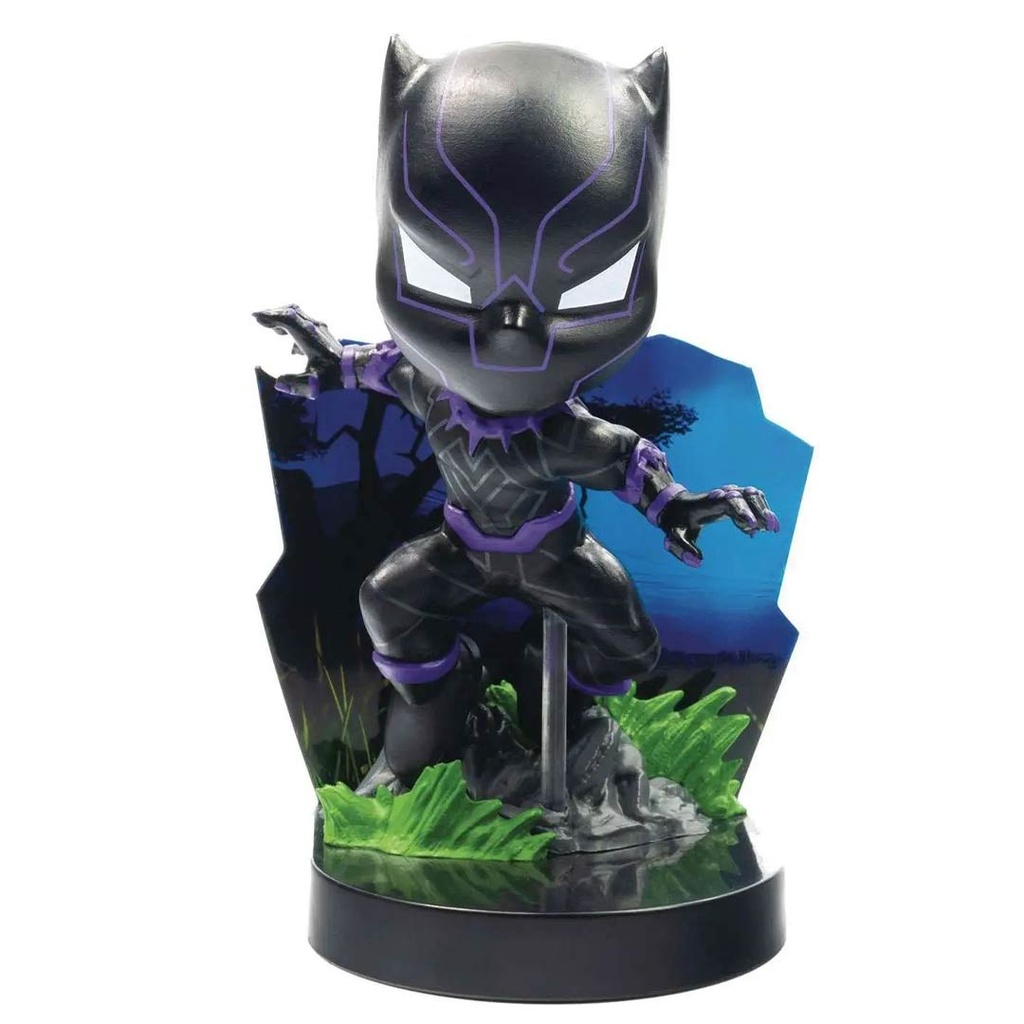 Superama - Marvel Black Panther - Vibranium Glow Suit PX Diorama Exclusive