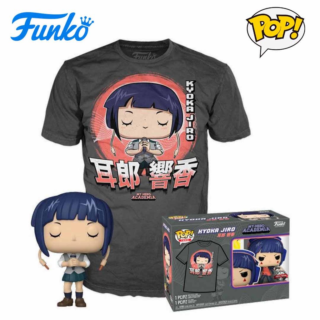 Funko POP! & Tee Box - Funko POP! My Hero Academia: Kyoka Jiro Special Edition + Camiseta (L)