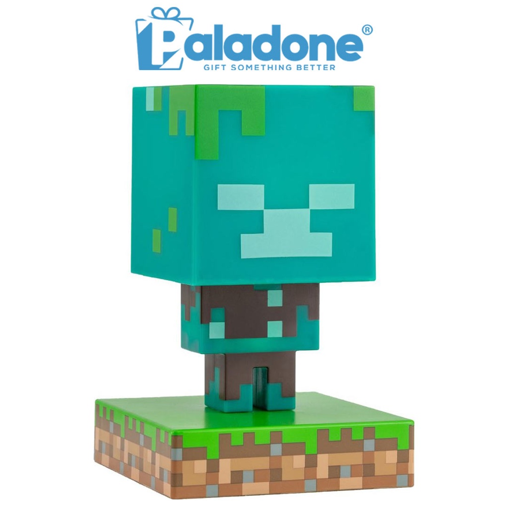 Paladone Minecraft Drowned Zombie Icon Light