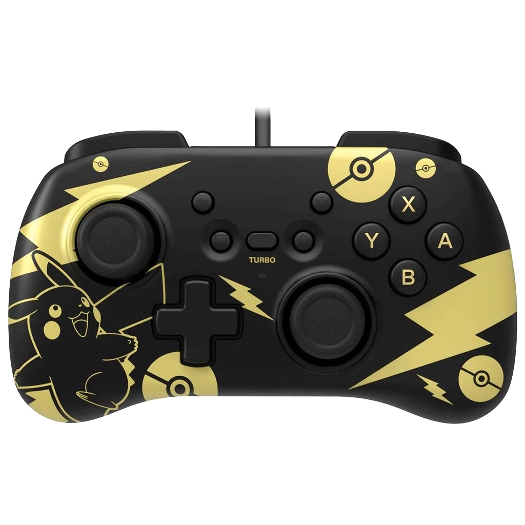 HORI Nintendo Switch Horipad Mini – Pokémon: Pikachu Black & Gold