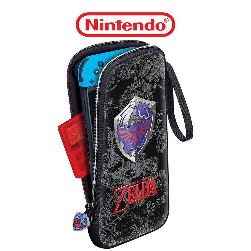RDS Industries -  Nintendo Switch Game Traveler Slim Travel Case - Zelda Hyrule Shield