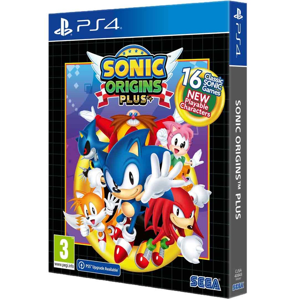 PS4 Sonic Origins Plus: Day 1 Edition R2