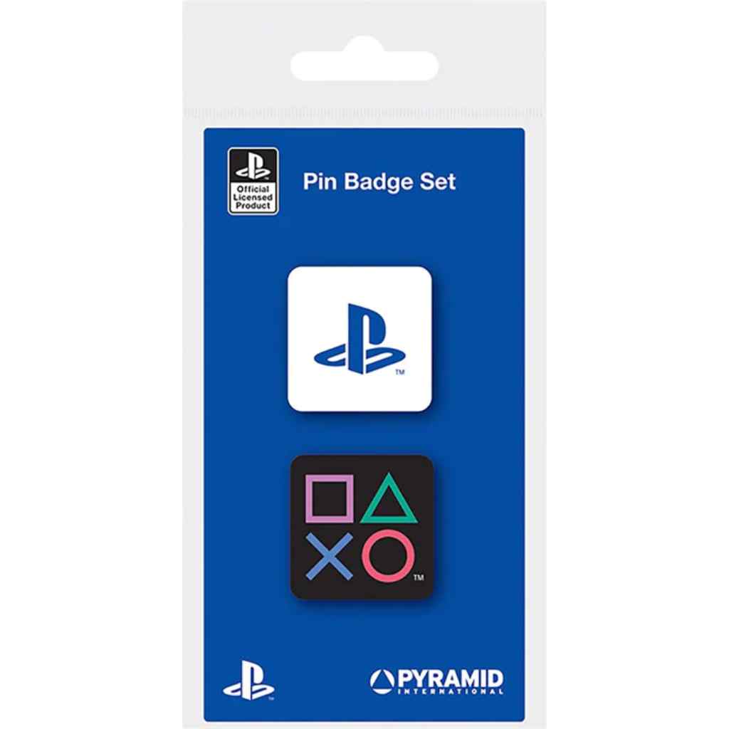 Pyramid - PlayStation Enamel Pin Badge Set