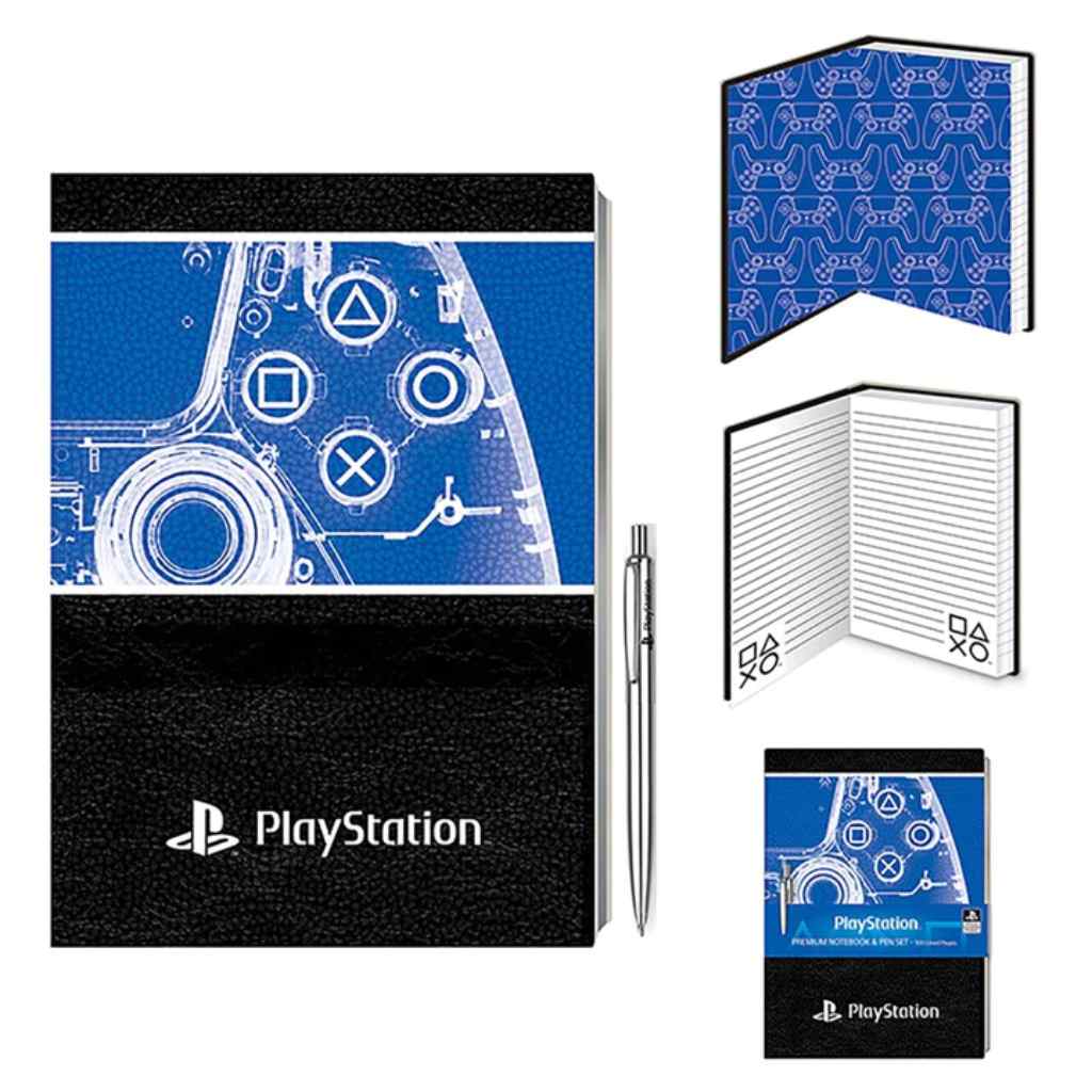 Pyramid - PlayStation (X-Ray Dualsense Controller) Notebook & Pen Set