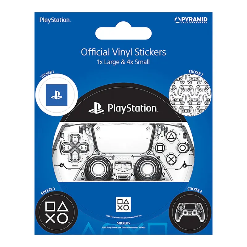 Pyramid - PlayStation Adesivi X-Ray Vinyl Sticker Pack