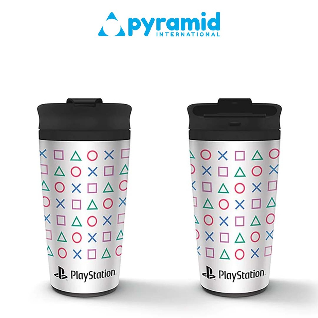 Pyramid - PlayStation Metal Travel Mug 16oz/450ml