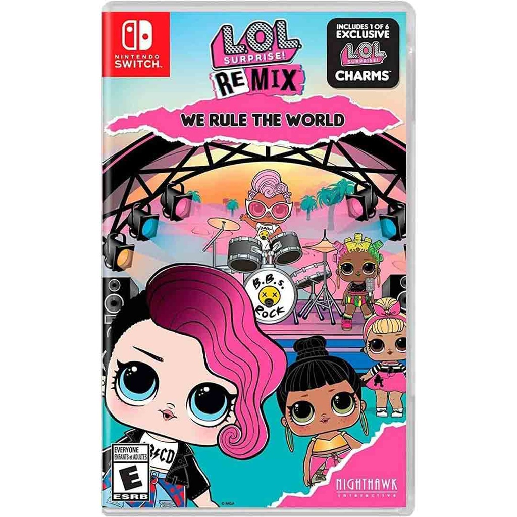NS L.O.L Surprise! Remix: We Rule The World  14956 NTSC