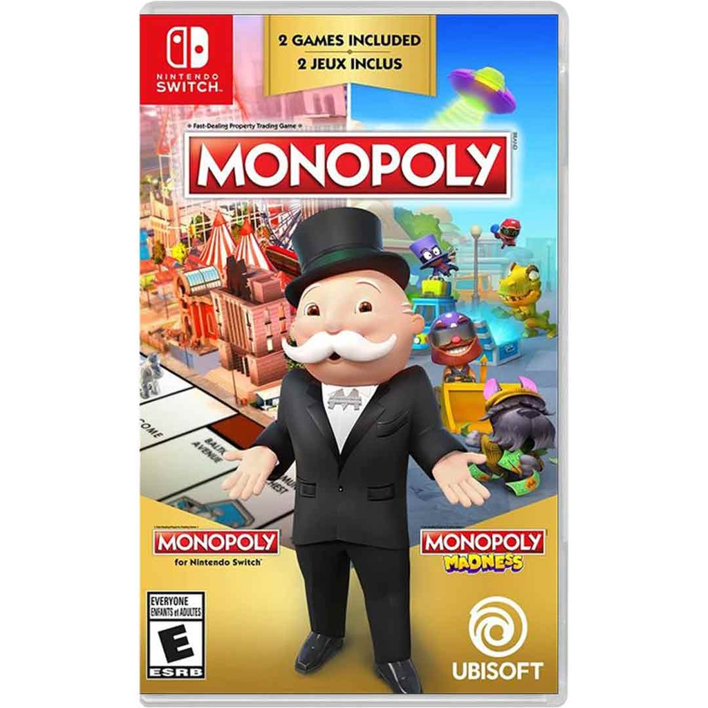 NS Monopoly and Monopoly Madness NTSC
