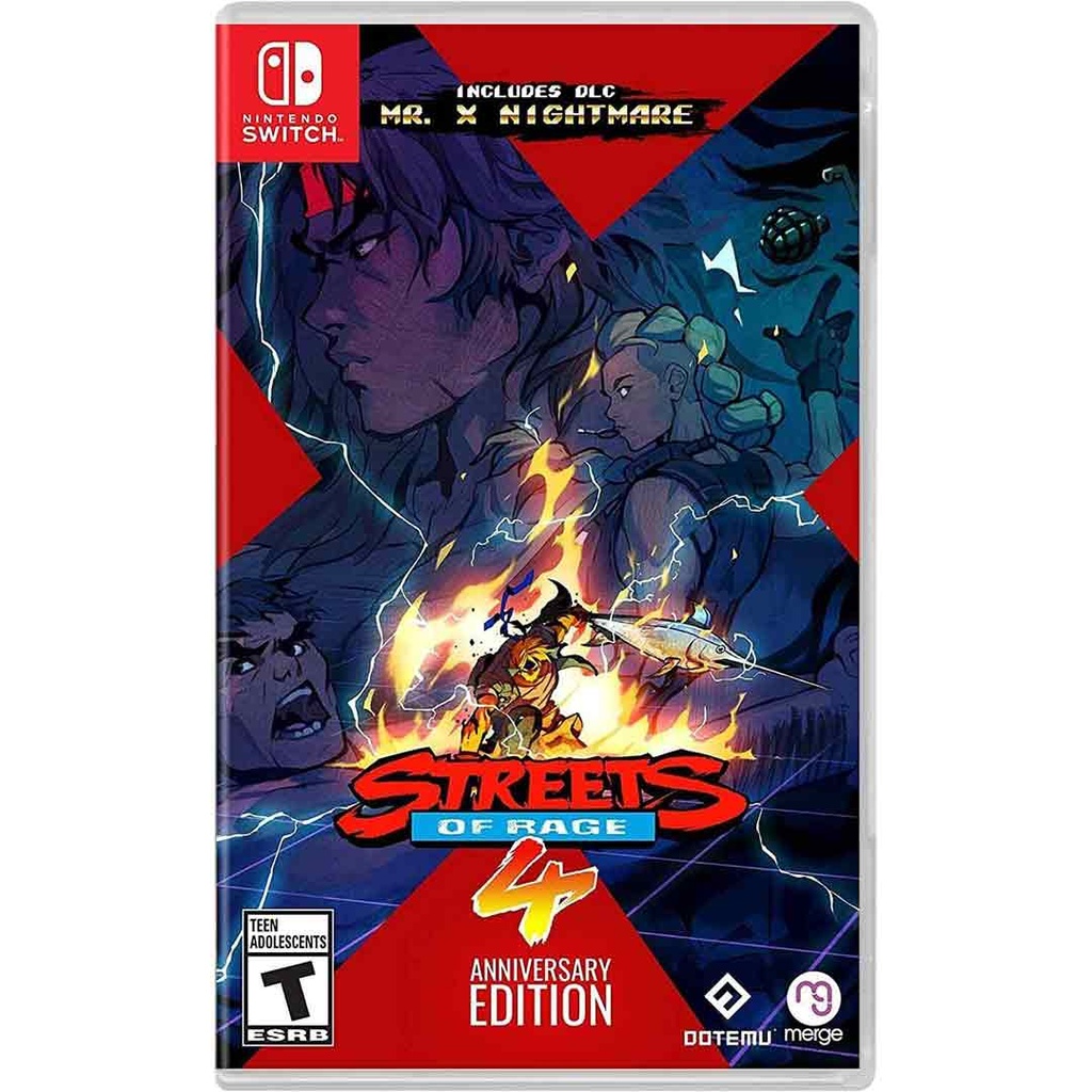 NS Street of Rage 4 - Anniversary Edition NTSC