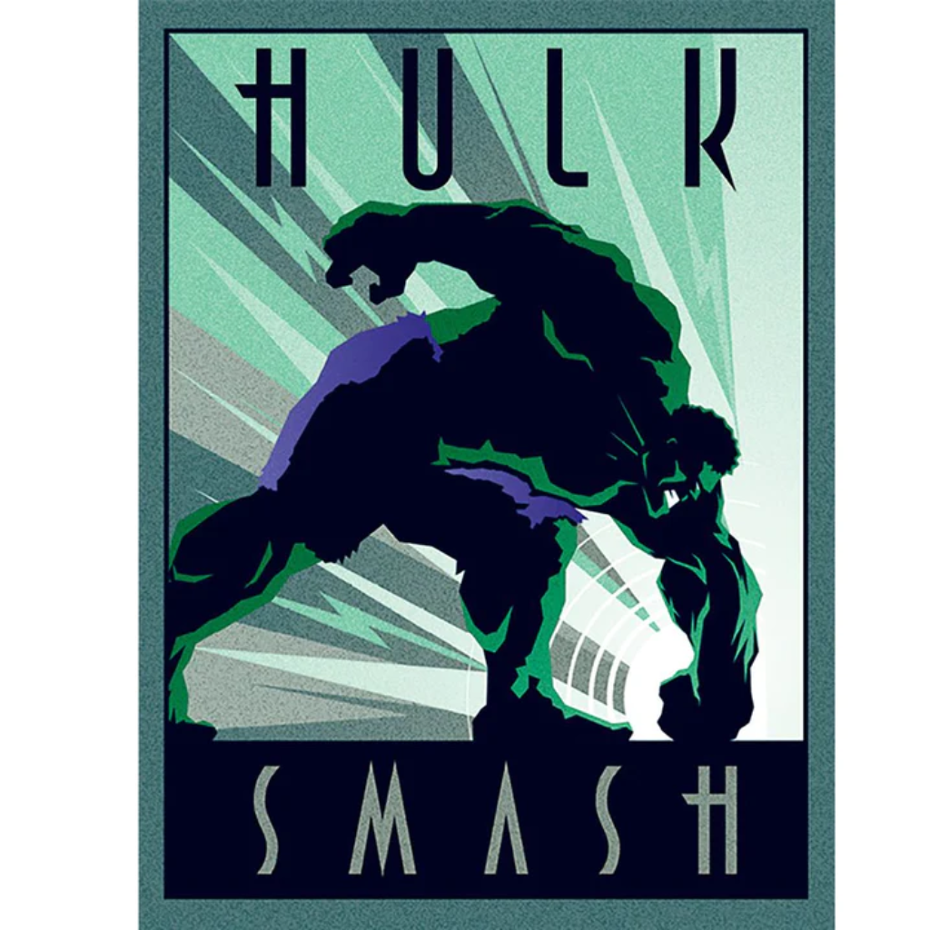 Pyramid - Marvel Deco (Hulk)-30X40