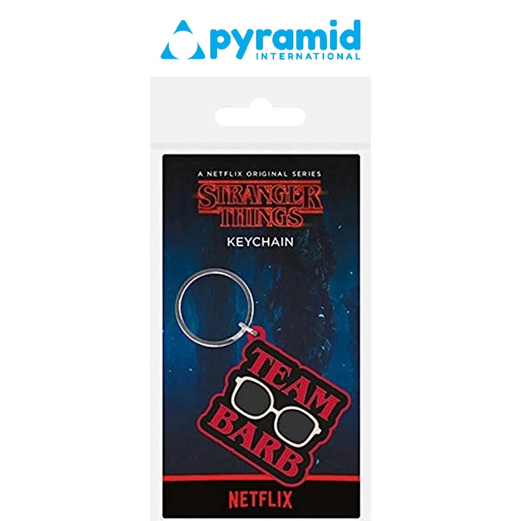 Pyramid - Stranger Things (Team Barb) Pvc Keychain
