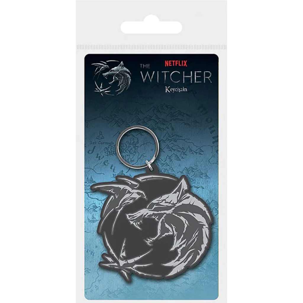 Pyramid - The Witcher (Wolf Swallow Star) Pvc Keychain