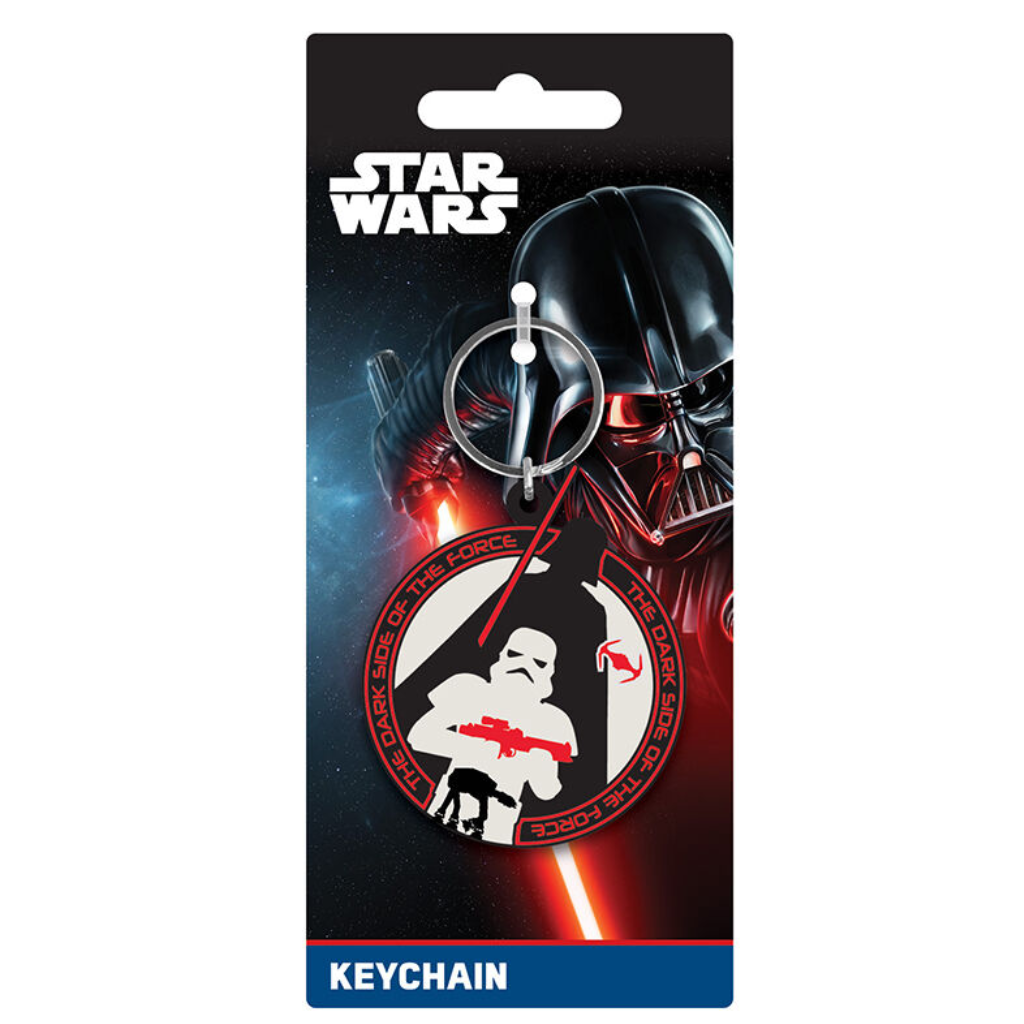 Pyramid - Star Wars (Darth Vader & Storm Trooper) Pvc Keychain