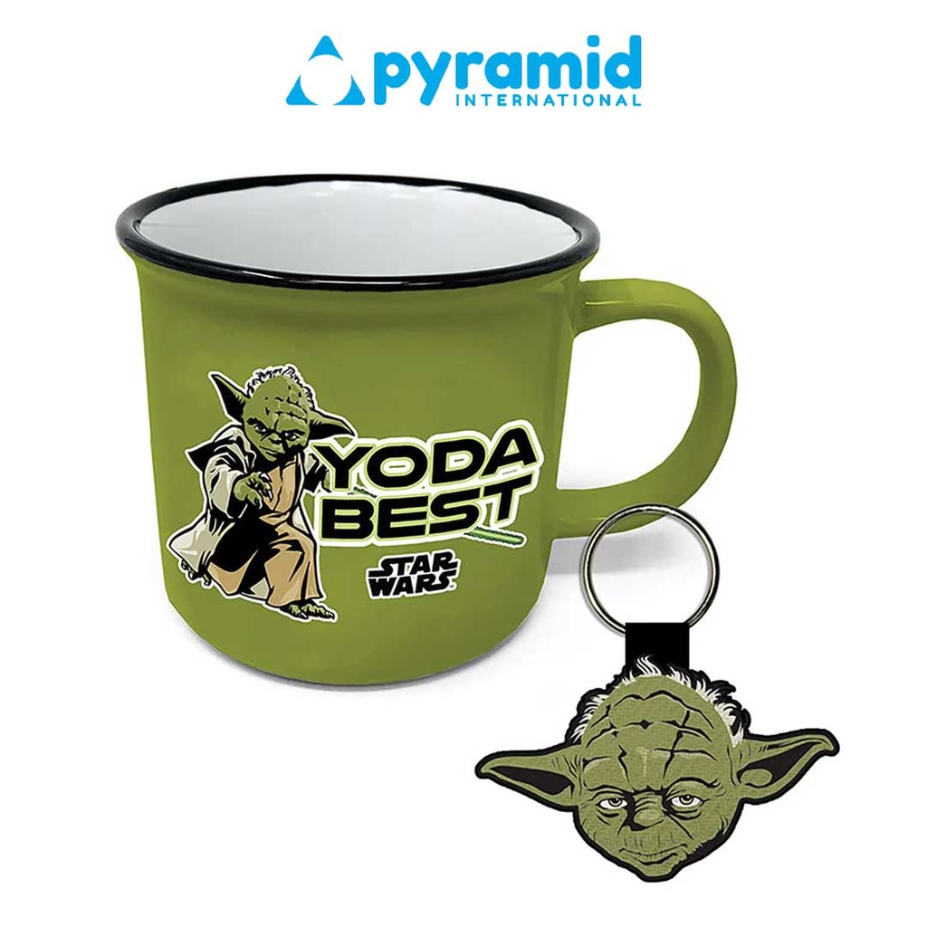 Pyramid - Star Wars Yoda Best Campfire-Mug & Keychain Gift Set of 2