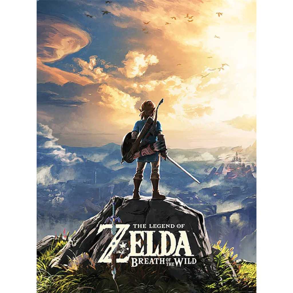 Pyramid - THE LEGEND OF ZELDA: BREATH OF THE WILD (Sunset 60x80)