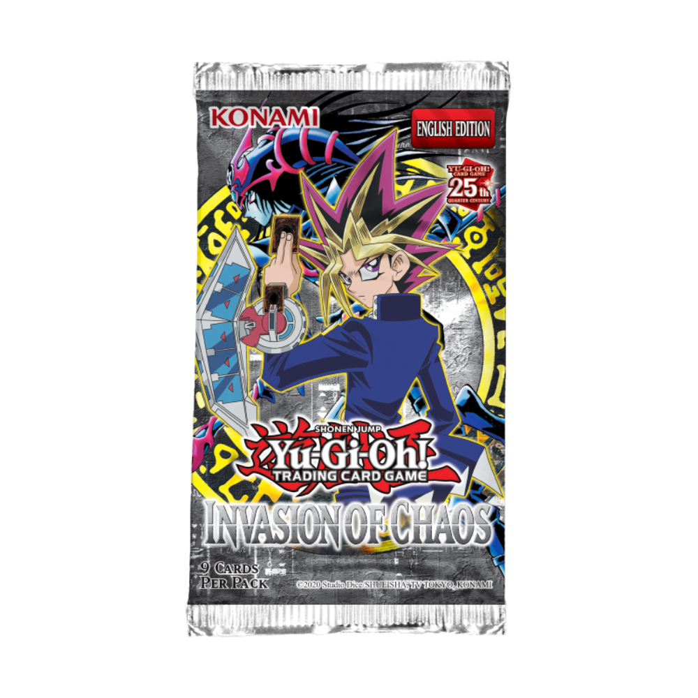 Konami - Yu Gi Oh Trading Card - Legendary Collection Reprint 2023 Invasion Of Chaos Booster