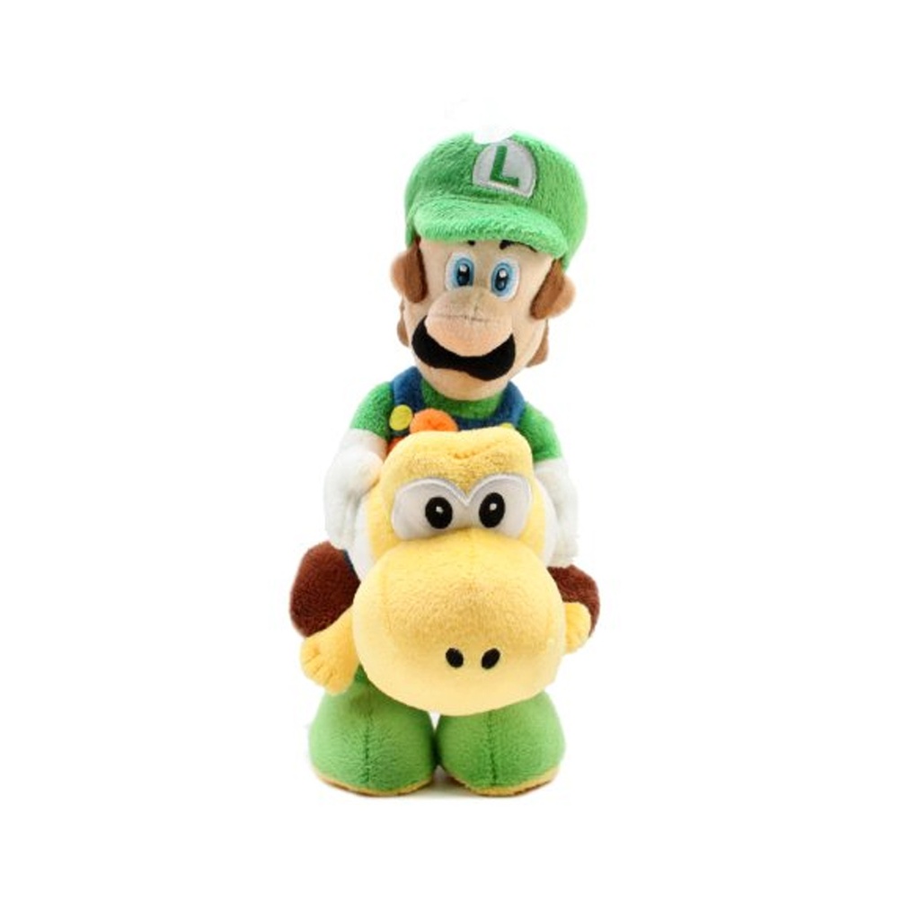 San Ei - Super Mario Luigi Riding on Yoshi Plush