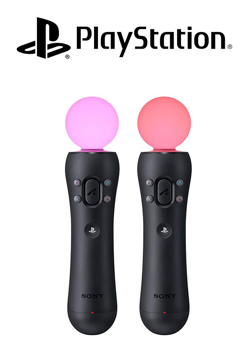 POOLSTAR - Manette Playstation Move - Dual Pack [PS VR] [Accessoire PS4]