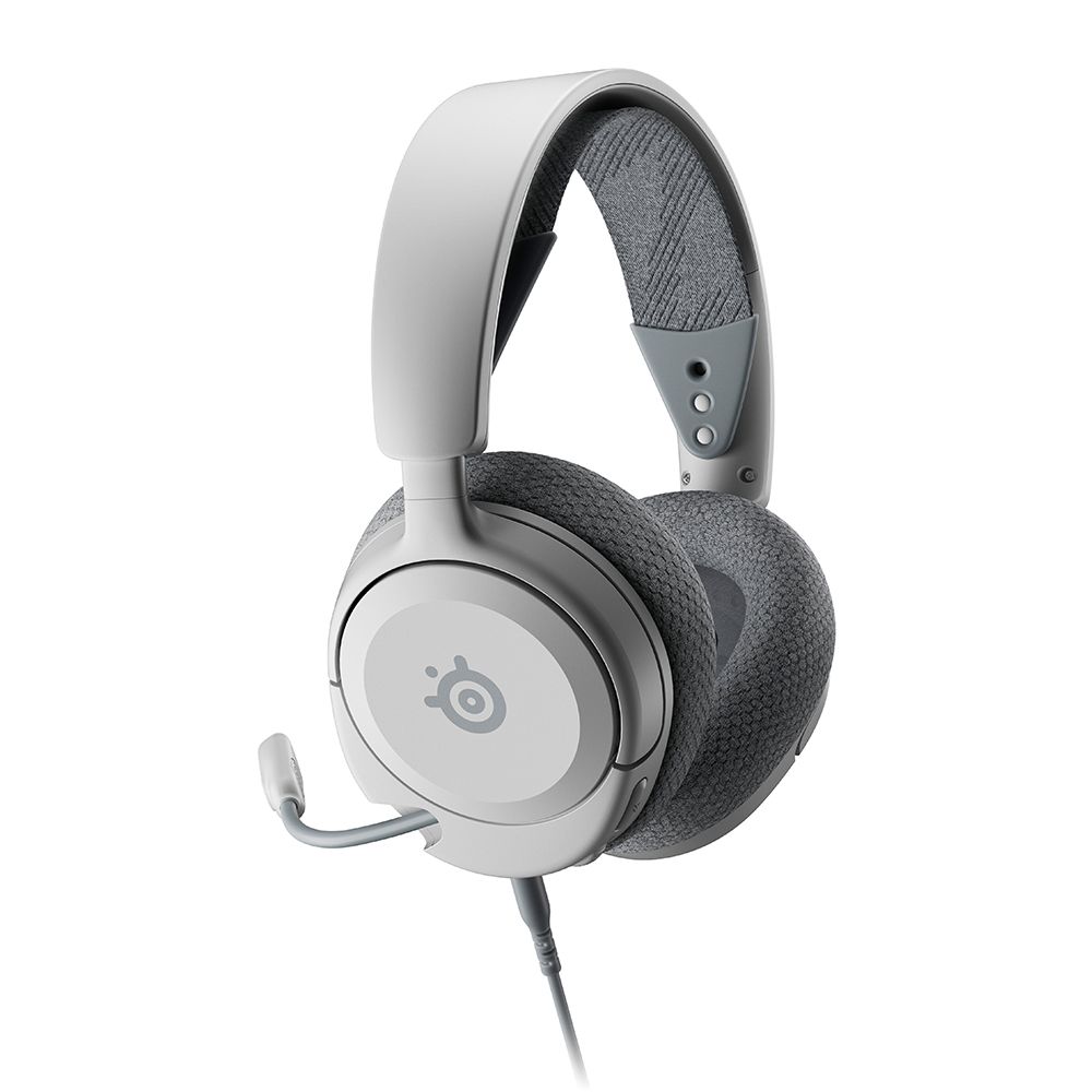 Steelseries Arctis Nova 1P Wired Gaming Headset White For PlayStation