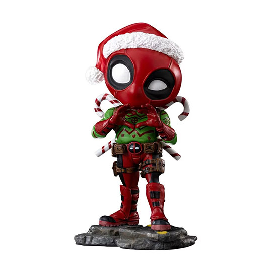 Iron Studios-Deadpool Holidays Ver-Marvel Comics - MiniCo- Statue