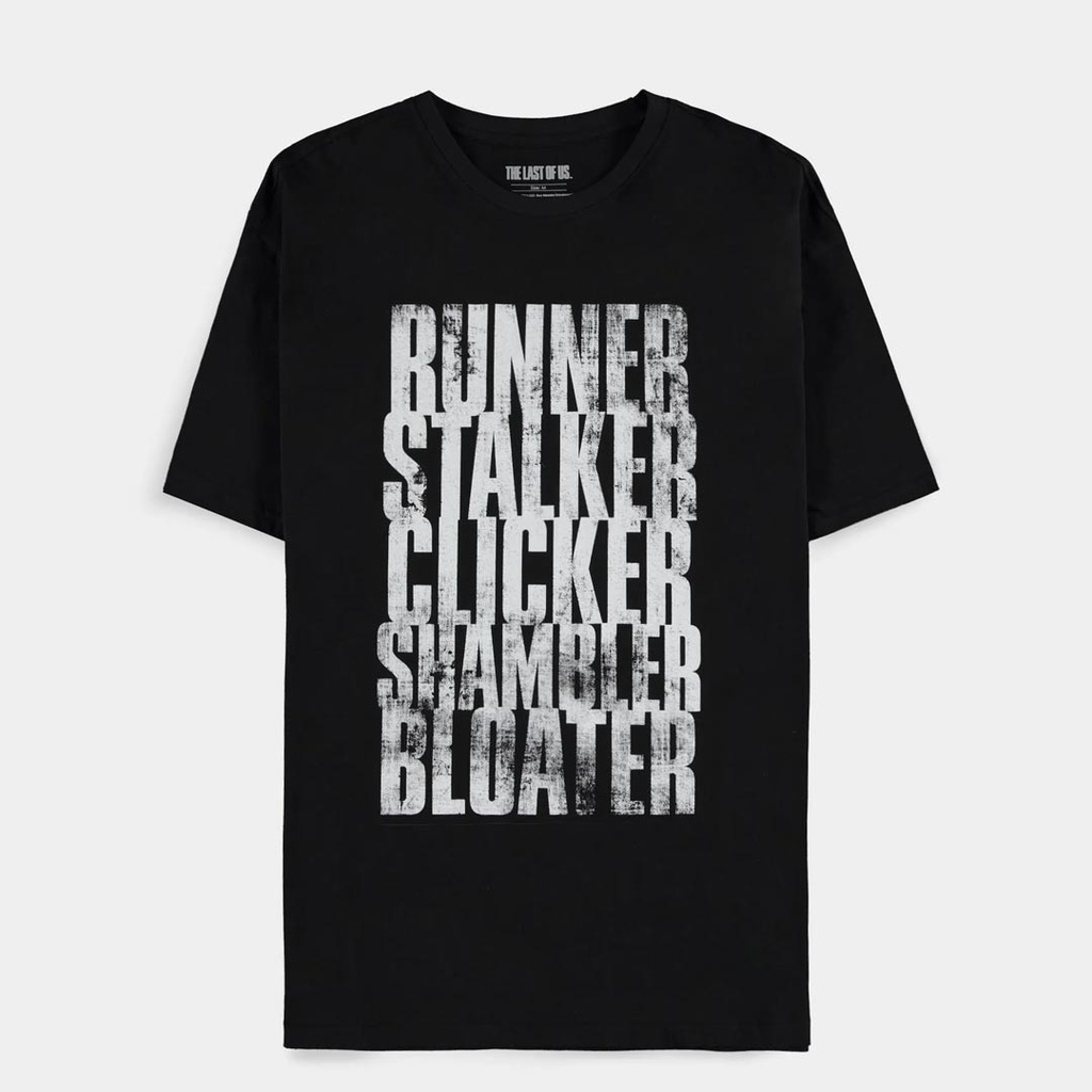 Difuzed-The Last Of Us Run Stalk Click Shamble Bloat-Men's Short Sleeved T-shirt-XL