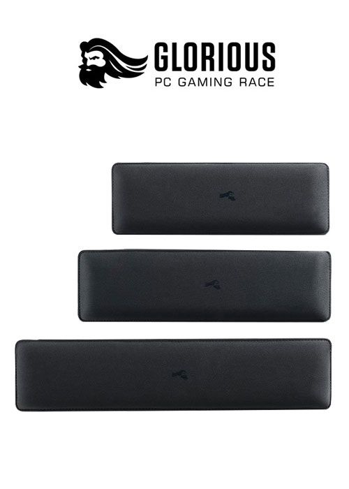 Glorious Keyboard Wrist Pad Slim Full Size - Stealth - Black