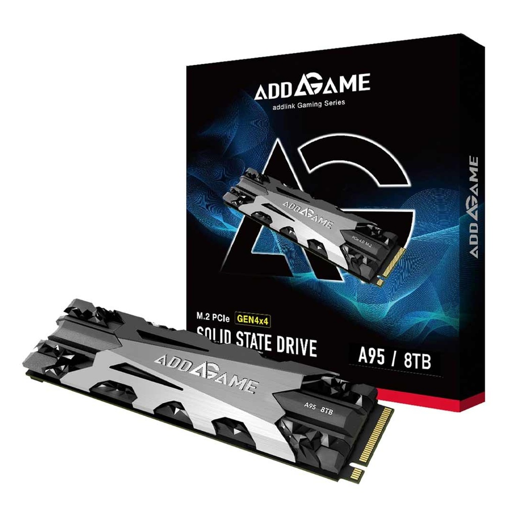 addlink A95 8TB SSD M.2 With Heatsink / Support PS5
