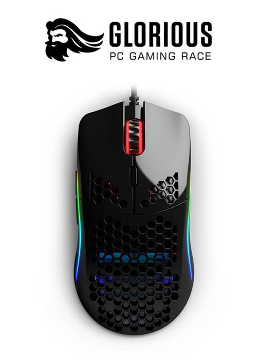 Glorious Model O RGB Gaming Mouse - Glossy Black