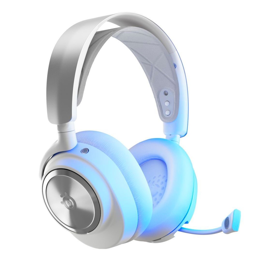 SteelSeries Arctis Nova Pro Wireless Gaming Headset White For PC & PlayStation
